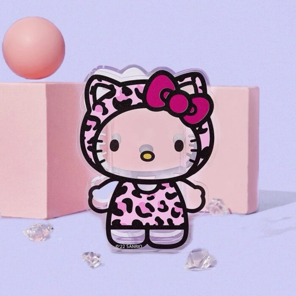 Hello kitty makeup storage pencil case cute pink hoodie women desk decor